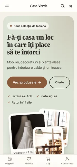 Tema Casa pe telefon